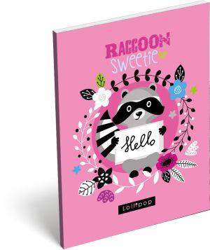 Тефтерче А7 Lizzy Card - Lollipop Raccoon Sweetie
