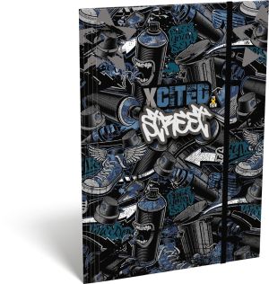 Папка с ластик A4 Lizzy Card - Xcited Street