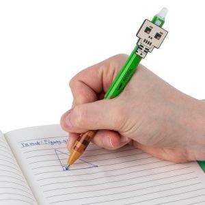 MINECRAFT химикалка с гума