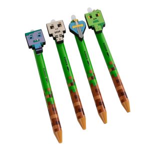 MINECRAFT химикалка с гума