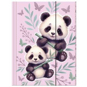 PANDA 11 папка с ластик