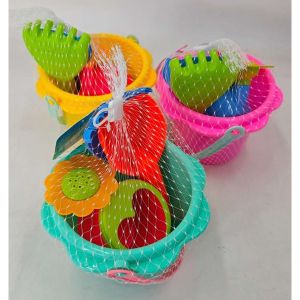 Кофа за пясък Цвете с аксесоари