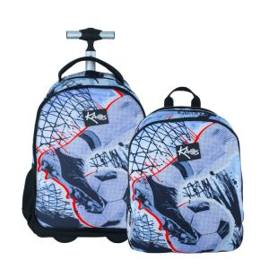 KAOS HALFTIME ученическа раница с колела 2 в 1