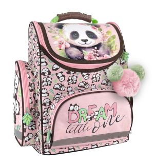 PANDA 10 комплект 5 в 1 - раница, несесер, спортна торба, бутилка и кутия за храна