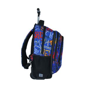 KAOS WHAT'S UP ученическа раница с колела 2 в 1