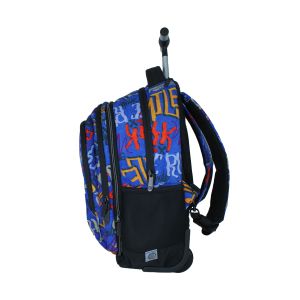 KAOS WHAT'S UP ученическа раница с колела 2 в 1