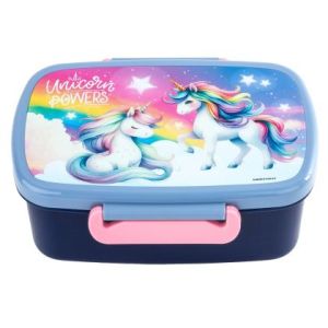 UNICORN 16  комплект 5 в 1 - раница, несесер, спортна торба, бутилка и кутия за храна