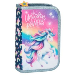 UNICORN 16  комплект 5 в 1 - раница, несесер, спортна торба, бутилка и кутия за храна