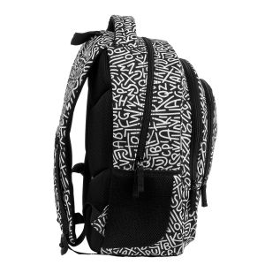 BACKUP 8 X 12 BLACK URBAN STYLE ученическа раница