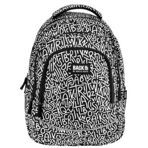 BACKUP 8 X 12 BLACK URBAN STYLE ученическа раница