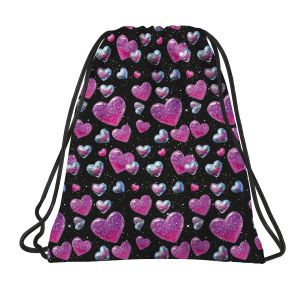 BACKUP 8 A 32 GLITTER HEARTS спортна торба