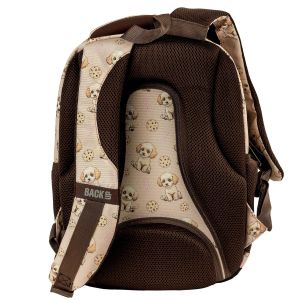 BACKUP 8 P 35 BEIGE DOGS ученическа раница