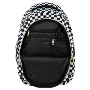 BACKUP 8 O 94P CHECKERBOARD GREEN ученическа раница