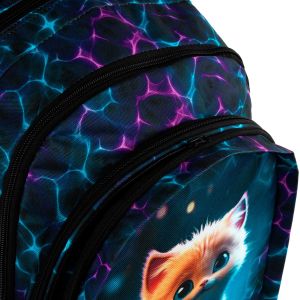 BACKUP 8 D 22 NEON WAVES раница с 3 лица