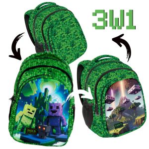 BACKUP 8 D 64 MINECRAFT раница с 3 лица