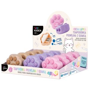 KIDEA двойна острилка с гума PAWS