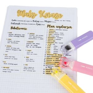 KIDEA комплект 2 бр.текстмаркери и печат Loove and Roll
