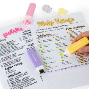 KIDEA комплект 2 бр.текстмаркери и печат Loove and Roll