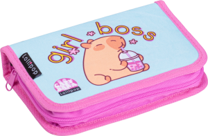 LIZZY CARD LOLLIPOP CAPYBARA комплект 3 в 1 - раница, несесер, спортна торба