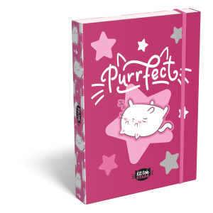 LIZZY CARD KitTok PURRFECT кутия с ластик А5