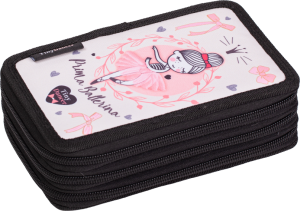LIZZY CARD LOVELY BALLERINA несесер с 3 ципа