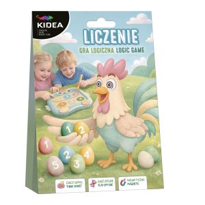 KIDEA Логическа игра с магнитно броене