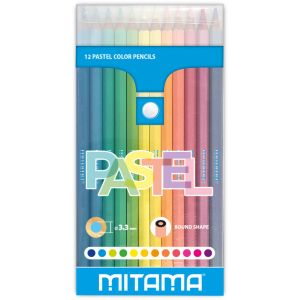 MITAMA Pastel цветни моливи 12 цв.